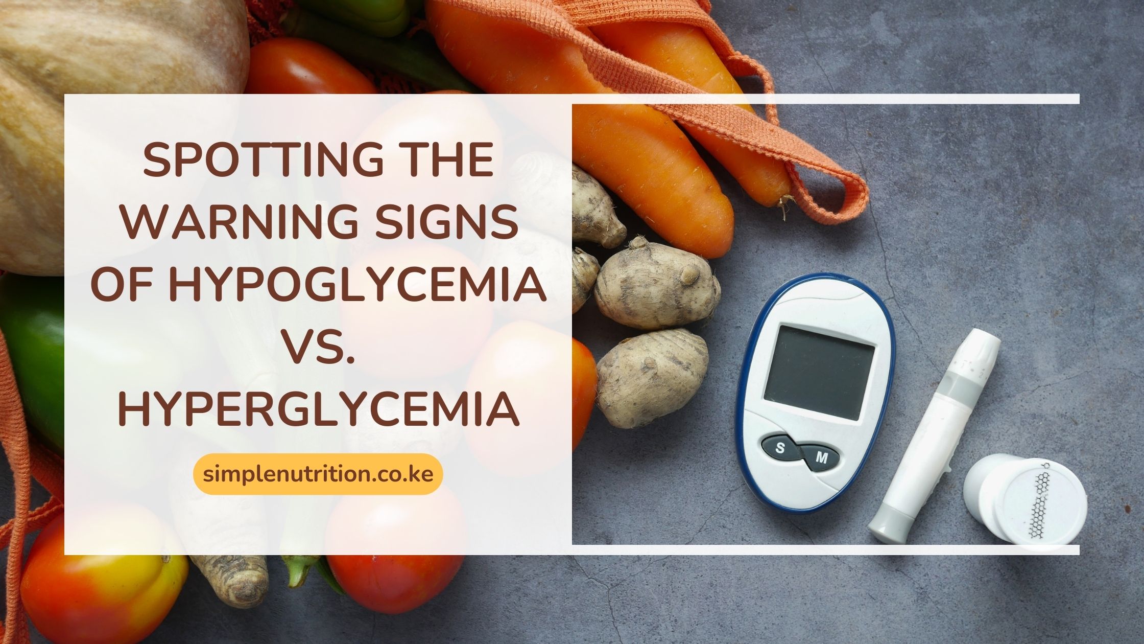 How To Spot the Warning Signs of Diabetes, Hypoglycemia vs. Hyperglycemia
