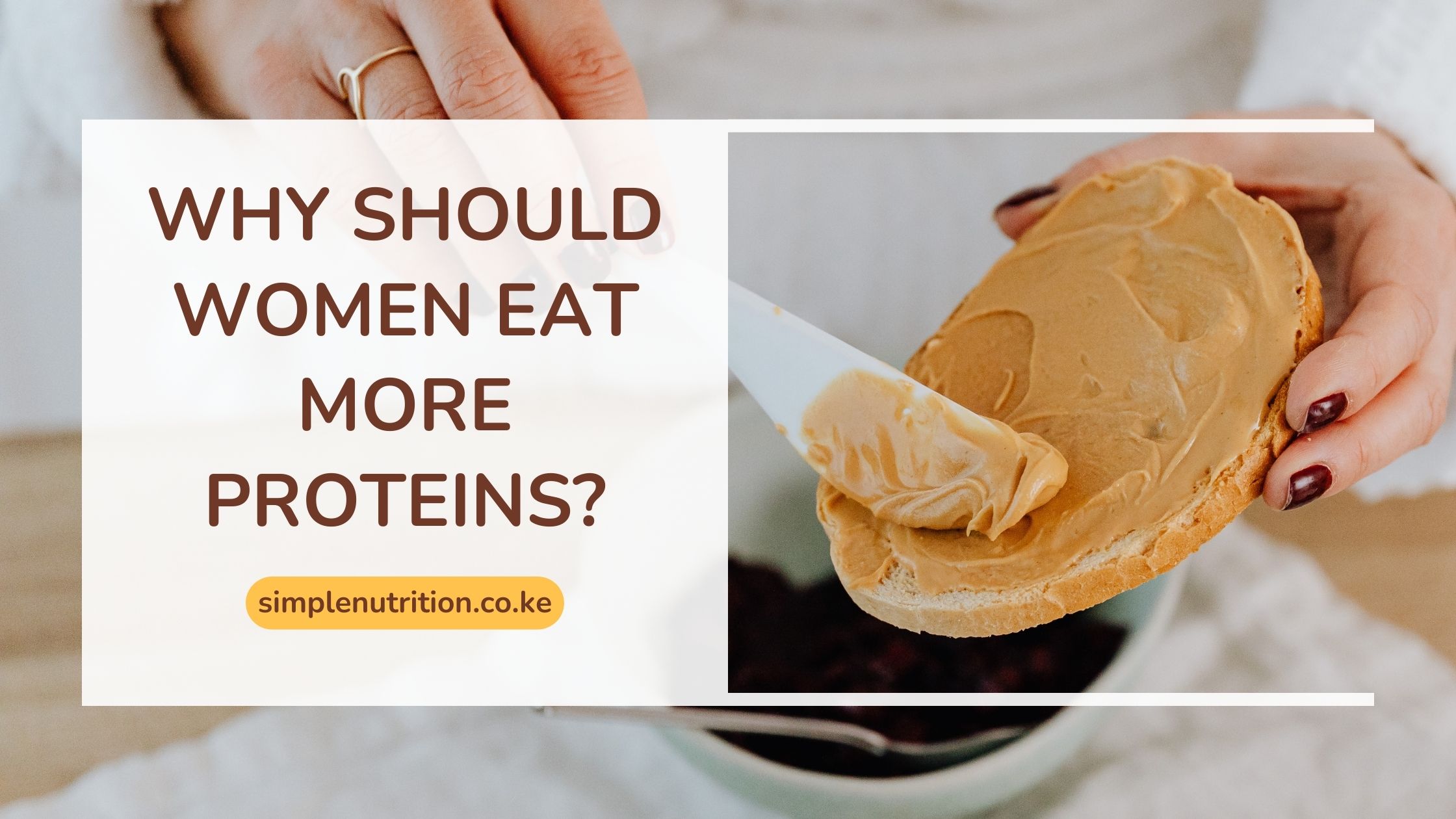 Why Should Women Eat More Proteins?