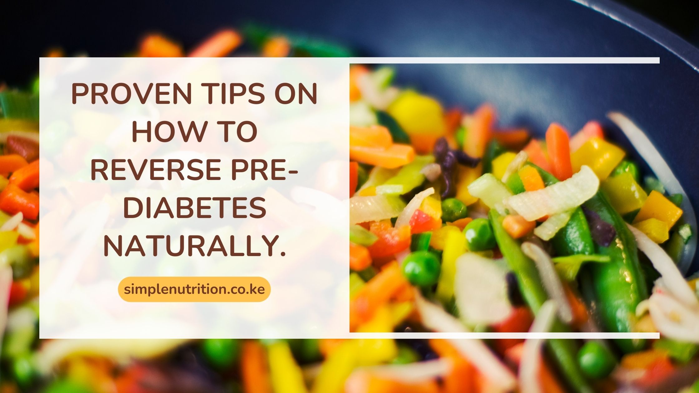 Proven Tips on How to Reverse Pre-Diabetes Naturally