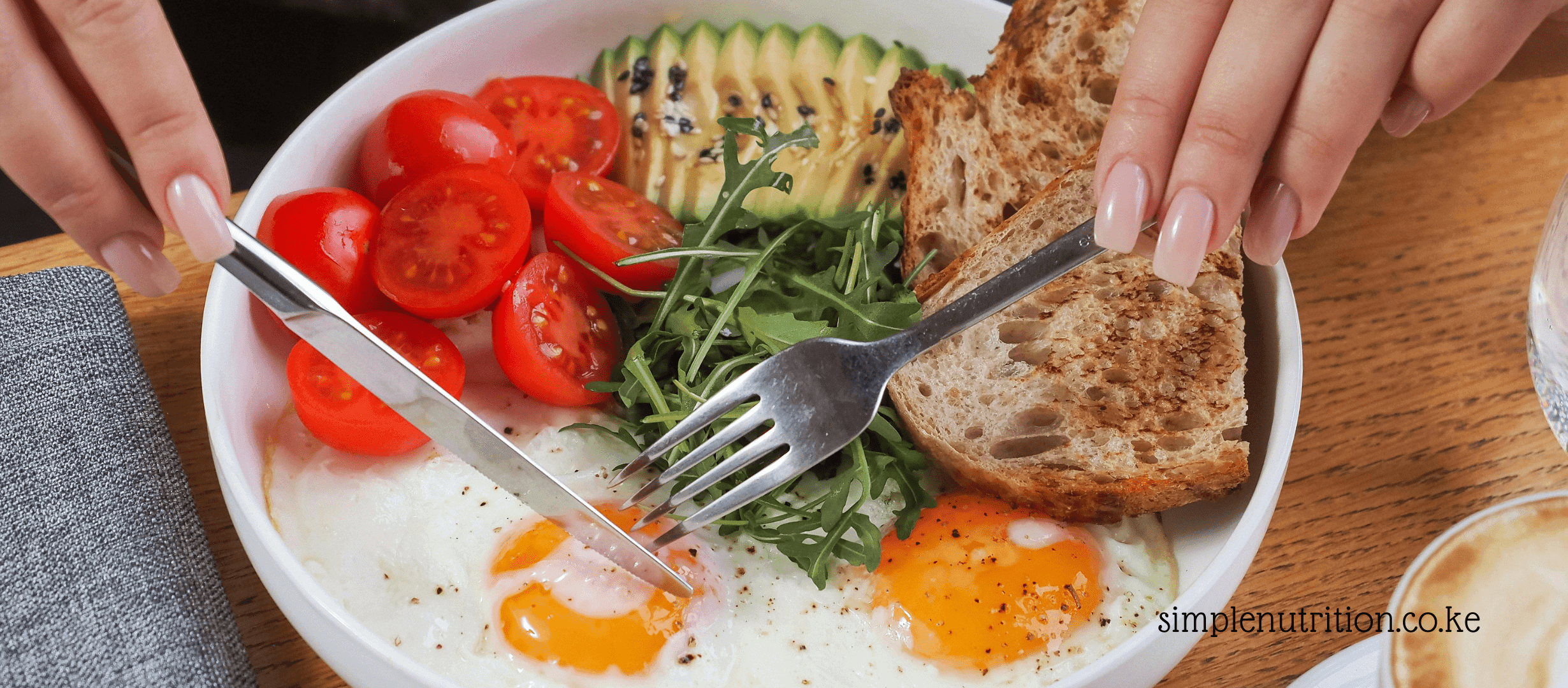 Knowing how to build a balanced meal.