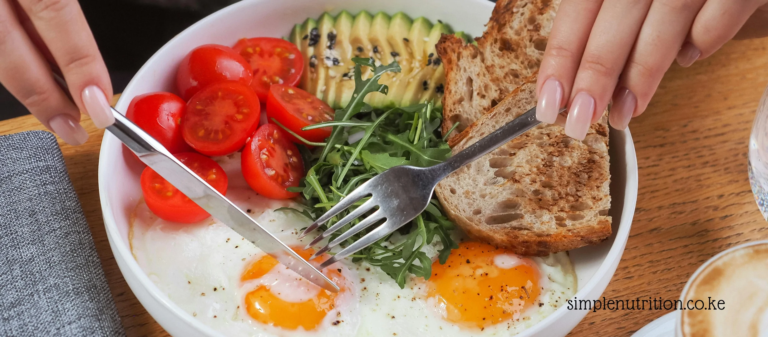 Knowing how to build a balanced meal.