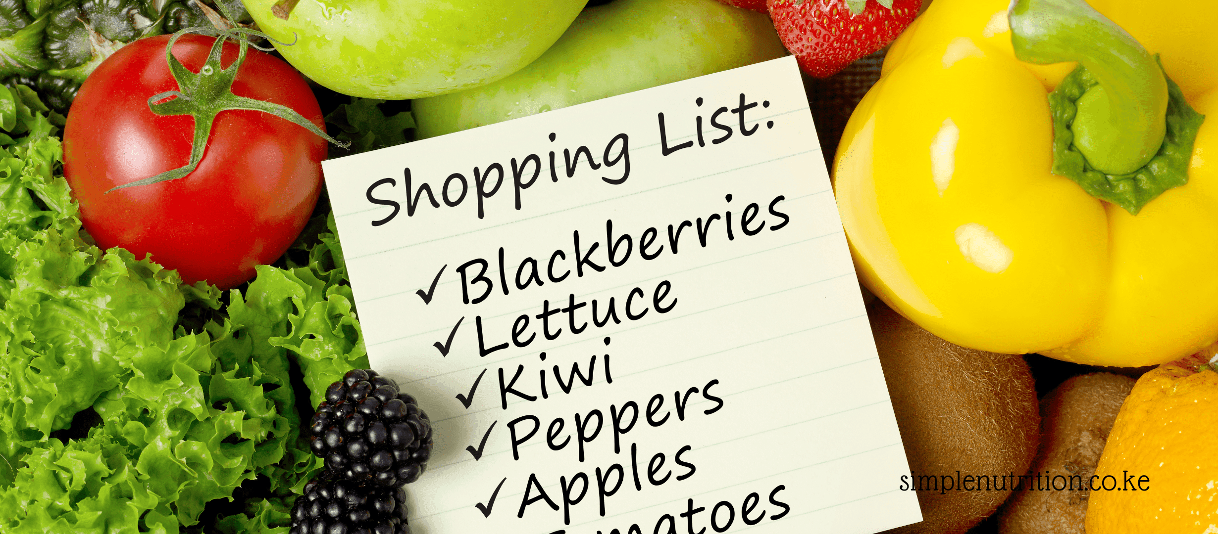How To Plan a Diabetes Friendly Grocery List.